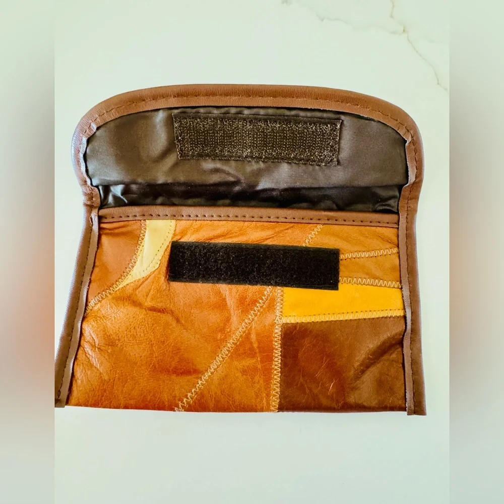 Vintage patchwork genuine
